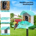 thumbnail image 5 of Smart Bird Feeder with Camera, AI Identify Bird Breed, Solar-Powered WiFi FHD 2K Live Camera, Auto Capture Backyard Garden Bird Watching, IP65,Motion Detection, Cloud and SD Card Storage, 5 of 7