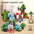 thumbnail image 3 of New Magnetic Blocks-Build Mine Magnet World Set for Boys Girls, Sensory Construction Toys for Toddlers Christmas Gifts, 3 of 9