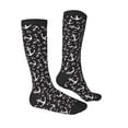 thumbnail image 3 of Picia Women Crew Soft Moisture-wicking Socks Anchors Pattern Design Cotton Socks, One Size fit All, 3 of 9