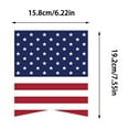 thumbnail image 3 of SLYNSHome American Flag Banner Patriotic Party Supplies 4th of July Decorations Independence Day Tableware for Memorial Day,Veterans, 3 of 7