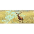 thumbnail image 2 of Butcher, Sarah 24x12 White Modern Wood Framed Museum Art Print Titled - Stag With Magnolia, 2 of 4