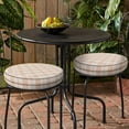 thumbnail image 4 of Covers & All Round Cushion Cover, Weather & UV Resistant Water Repellant Protector for Patio Outdoor Seats Chairs Porch Living Room Decor, with Zippers (12" Diameter X 5" H), 4 of 9