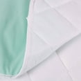 thumbnail image 5 of DMI 28" x 36" 4-Ply Quilted Reusable Bed Pad White and Green 560-7058-0000, 5 of 7