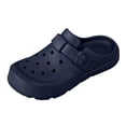 thumbnail image 7 of Rokment Womens Wide Width Clogs Orthopedic Arch Support Garden Shoes Waterproof Non Slip Closed Toe Backless Slippers Comfortable Beach Barefoot Water Sandals Navy Size 8.5, 7 of 7