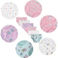 thumbnail image 3 of Girls Princess Underwear Little Kids Unicorn Panties Toddler Cotton Breathable Comfort Mermaid Briefs Childrens 6 Pack Undies Size 10, 3 of 6
