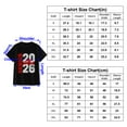 thumbnail image 3 of Senior 2026 Graduation T-Shirt For Men Women - Class Of 2026 Graphic Tee, OdeJous Black Small, 3 of 6
