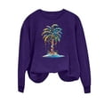 thumbnail image 4 of Buigttklop Christmas Sweatshirts for Women Cute Christmas Tree Graphic Sweatshirt Merry Christmas Shirts Xmas Holiday Pullover Tops, 4 of 4