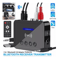 thumbnail image 2 of Transmisor/receptor Audio Estéreo Adaptador Bluetooth5.0 Negro, 2 of 5