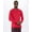 True Red, variant on Boxercraft BM3101 Men's Henley Ls Tee-True Royal-2XL