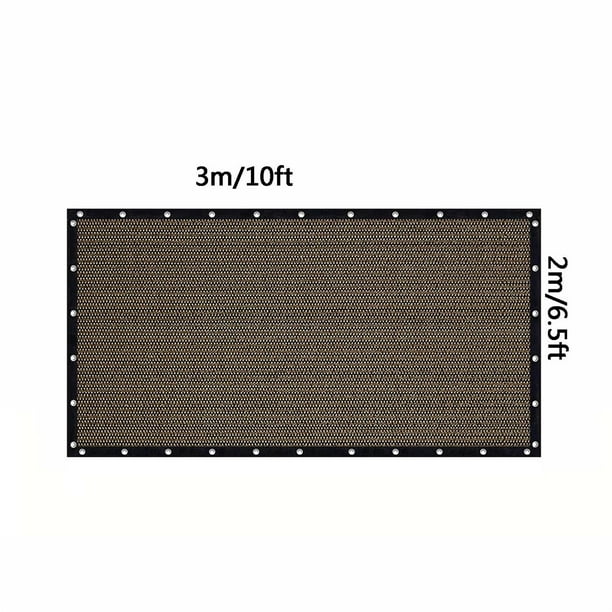 Toldo para patio, tela de sombra resistente, protección UV, fácil de instalar, duradero, para jardín, con estructura metálica, tela de algodón, 2x3 metros.,Wsvlmg