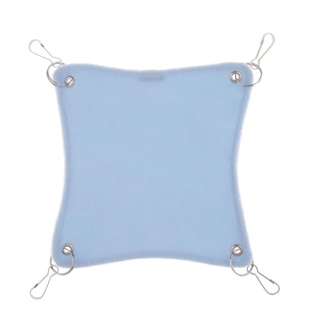 Hamaca para hámster, suave cama colgante transpirable para , Wandteppich , jaula, , accesorios hechos de tela, azul / rosa, S Blues Colco Hamaca Animales Pequeños