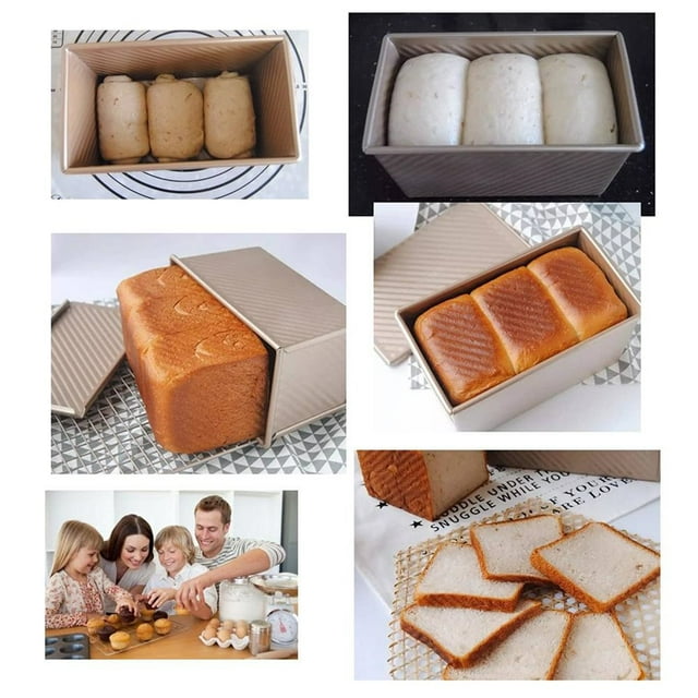 Baking Mold,Bread Pan with Lid Bread Mold Bread Pan Power Packed Performance