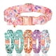 thumbnail image 4 of Una variedad de patrones de flores, collar para perro con flores,, 4 of 5