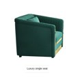 thumbnail image 3 of Extravagant American Velvet Fabric Sofa Suite Luxury Living Room Modern Simple Luxurious Italian Premium Sofa My Lux Decor Round, 3 of 14
