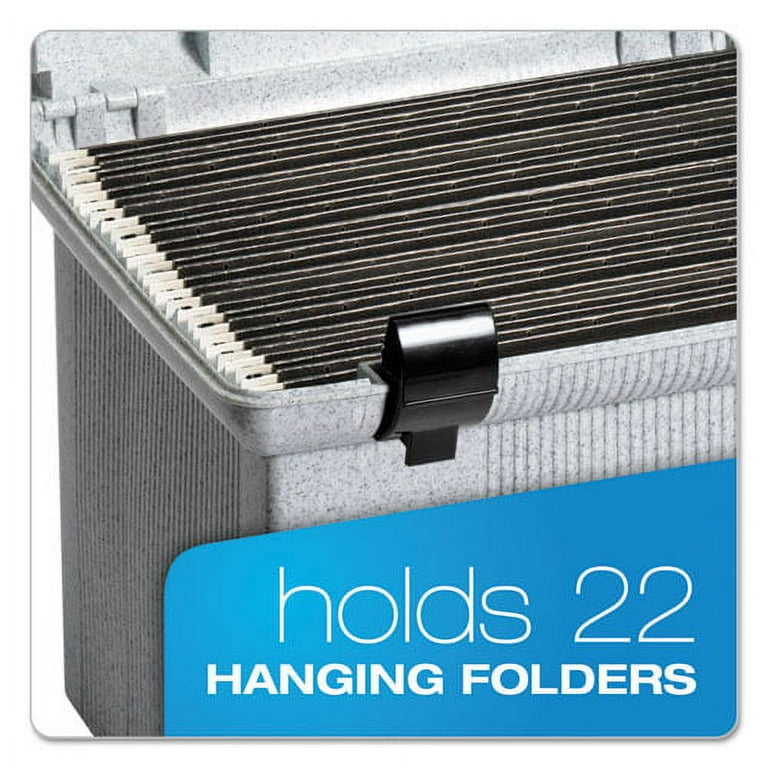 Portable File Boxes, Letter Files, 13.88 Portable File Boxes, Letter Files, 13.88