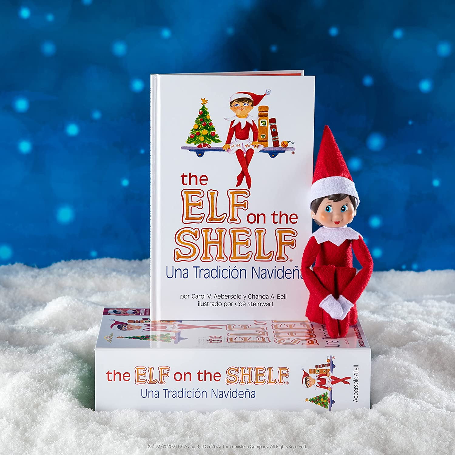 【未使用】the ELF on the SHELF with Book Amazon.com: The Elf on the Shelf Christmas Tradition Box Set