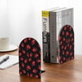 thumbnail image 5 of Naloa Beautiful Red Ladybug 2 Pcs Bookend Large Capacity Office Book Ends for Home Office Library School Study Decoration, 5 of 8