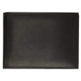 thumbnail image 6 of Cowhide Leather Slim Bifold Wallet with ID Window and Credit Card Sleeves 1310 CF, 6 of 10