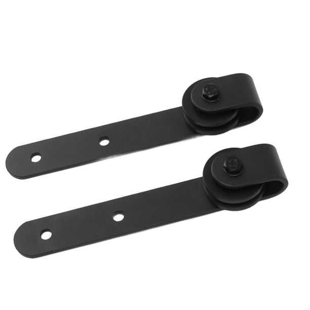 Polea De Riel Colgante Corrediza Para Puertas De Gabinete, Kit De Herrajes Para Puertas Correderas Estilo Puerta De Granero Resistente Y Resistente, Acero Al Carbono Para El Hogar