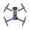 Blue, variant on Blue Fpv Drone With 1080P Double Camera, 2.4G Wifi Fpv Quadcopter With Headless Follow Me Altitude Hold, Remote Control Toy For Kids Adults Beginners, 11X11X2.8In 0.77Lb