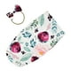 thumbnail image 4 of Manta de Baby Floral Sunnimix Toalla de baño con diadema de algodón, 4 of 5