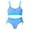 Sky Blue, variant on Teen Girls Two-Piece Bikini Swimsuit Set Size:13-14 Years
