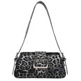thumbnail image 1 of Women Bag Retro Armpit Bag Handbag Purse Travel Shopping Bag Fashion Underarm Bag Leopard Print Shoulder Bag brown, 1 of 4