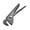 10.5 inches, variant on Pipe Wrench Plumber Tool German Designs Comfortable Grip Handle for Automotive Maintenance Tightening Loosening