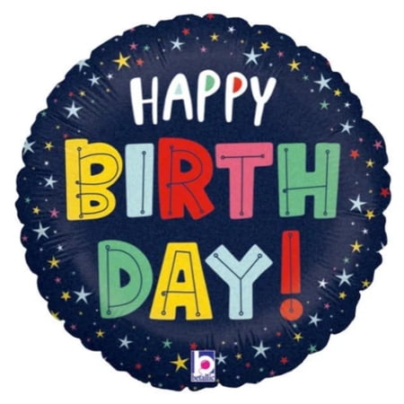 9 HAPPY BIRTHDAY CONSTELLATION Mini Shape Balloon (Air-Fill Only) Party Supplies Decorations Foil Mylar Balloon