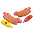 thumbnail image 1 of SWIMLINE Inflatable Joust Set â Pool Battle Game with Ride-On Floats & Boppers, Hotdog, Ketchup & Mustard, Brown, Red, Yellow, 1 of 4