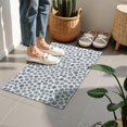 thumbnail image 4 of Blue Christmas Snowflake Pattern Door Rugs,Washable Non Slip Door Mats Indoor,Decorative Door Mats,Entry Mat Indoor for Entrance,Bedroom,Kitchen,Bathroom,16"x24", 4 of 6