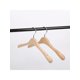 thumbnail image 1 of 2pcs/Set High-Grade Natural Solid Wood Hangers, Simple & Fashionable & , Suitable For Children & Adult's Garments Including Delicate Fabrics, 1 of 5