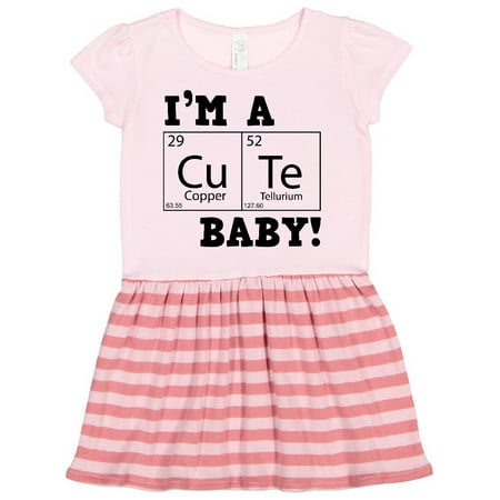 

Inktastic I m a cute baby! Gift Toddler Girl Dress