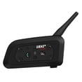 thumbnail image 3 of Auriculares con intercomunicador Bluetooth, EJEAS V6 Pro 1200M, intercomunicador para motocicleta, auricular con materiales ecológicos, 3 of 9