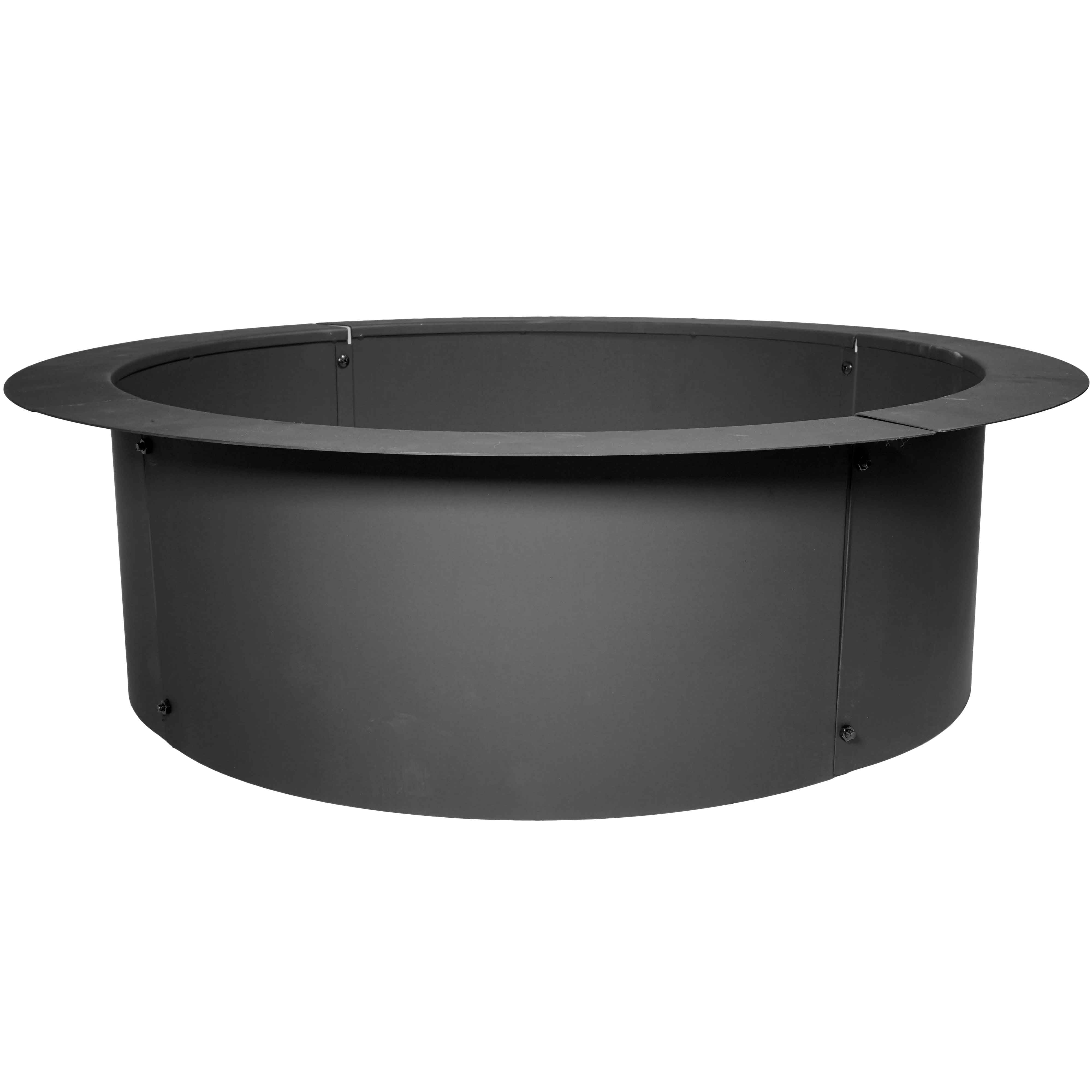 Titan 33 Diameter Steel Fire Pit Liner Ring Heavy Duty Diy In