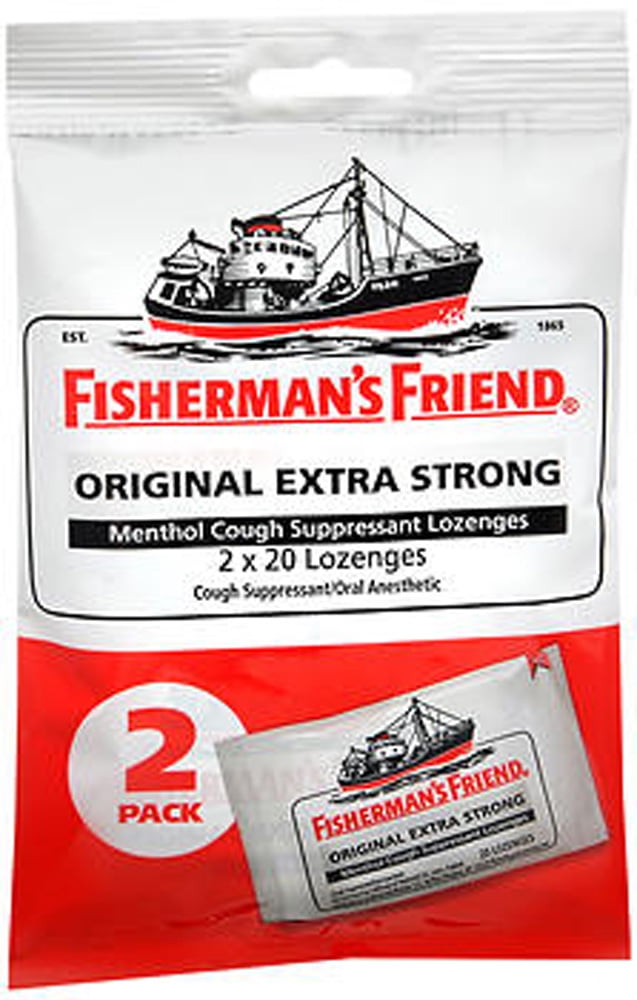 Fishermans Friend Original Flavor Extra Strong Menthol Cough