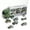 Military 6 cars, variant on 10 In 1 Construction Toys Truck Storage Die-cast Vehicle Transporter Car Set Excavator Dump Truck Digger Backhoe for Kids Gift