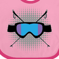 thumbnail image 4 of Inktastic Ski Mask Skiing Gift Boys or Girls Baby Bib, 4 of 4