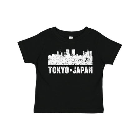 

Inktastic Tokyo Japan City Skyline with Grunge Boys or Girls Toddler T-Shirt