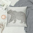 thumbnail image 2 of Nawypu  Animal Throw Pillow Covers Bear Pattren for Couch Cushions Covers (White) … …, 2 of 5