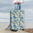 thumbnail image 6 of Picia Flower and Sail Boat Luggage Protector Cover Thicken Suitcase Protector Cover Fit 18-32 Inch Luggage-Small, 6 of 9