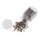 thumbnail image 5 of Anillos de extensión de cabello Macarena Silicona 500 piezas Marrón claro, 5 of 7