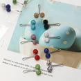 thumbnail image 2 of HEMLBOYW 12 Pcs/Set Hijab Clips for Brooches Scarf Safety Pins Enamel Pins Jewelry Decoration Gift for Wom Alloy, 2 of 6