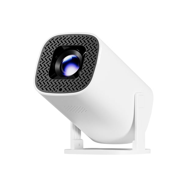 Rndeprads 1080P FHD Portátil Mini 4K Proyector, 250 ANSI 10000 Lúmenes con WiFi 6 2.4/5GHz y Bluetooth 5.2, Pantalla 200 Pulgadas, Corrección Auto de Cuatro Puntos, pa