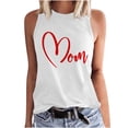 thumbnail image 2 of LSLJS Womens Crew Neck Tank Tops Women Floral Printing Tank Fit Round-Neck Sleeveless Block Shirts Tunic Tee Tops, 2 of 5