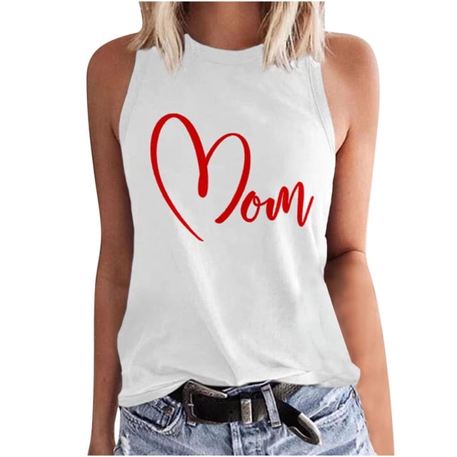 Birdeem Women Floral Printing Tank Fit Round-Neck Sleeveless Block Shirts Tunic Tee Tops