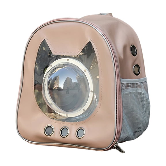 OCCOA Handheld Backpack 2 In 1 Cats Carrier Foldable, Pet Sling Carrier for Small Dogs Cats, Outdoor Hiking Vet Visits Travel Bag, White