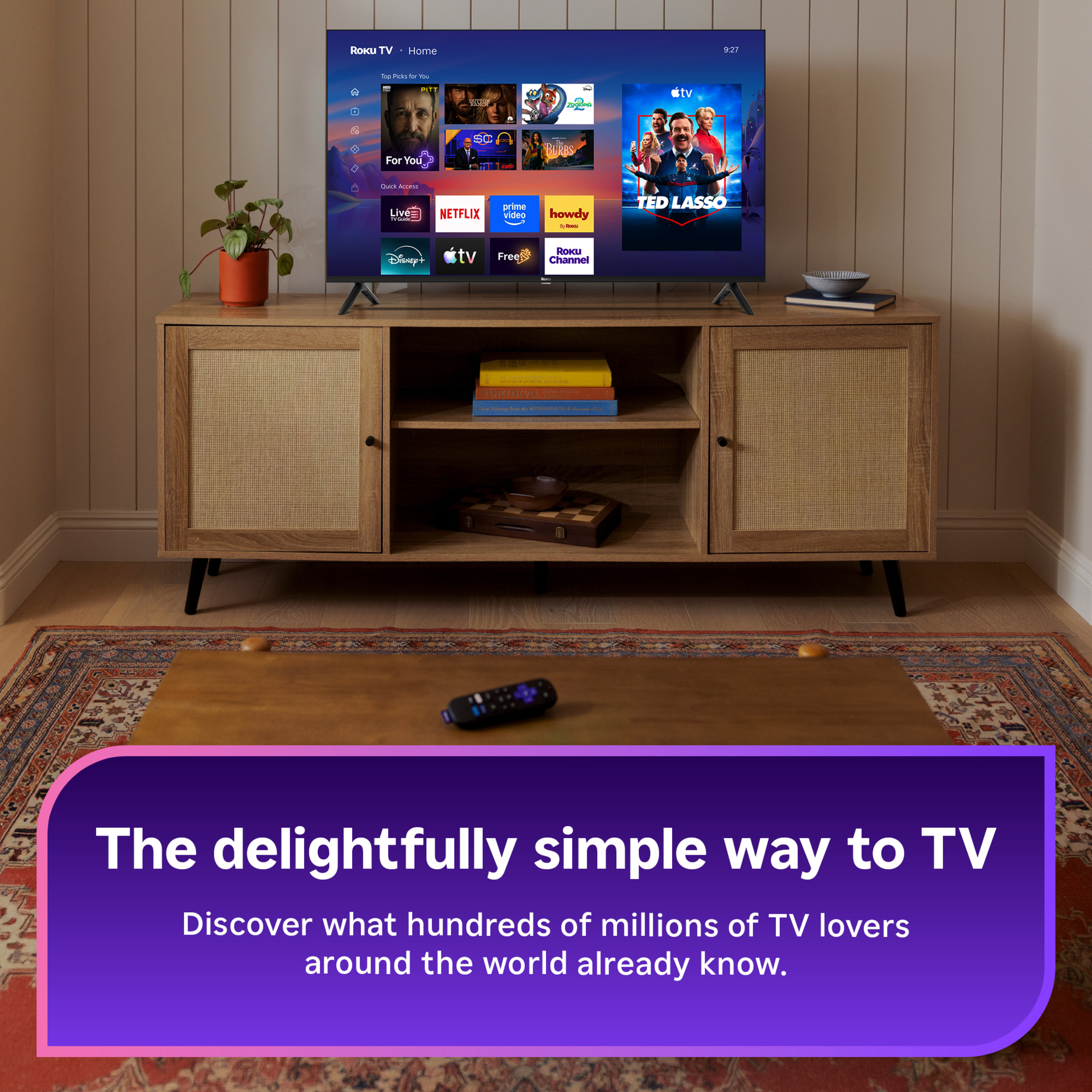 Roku 50" Select Series 4K QLED Smart TV photo 2