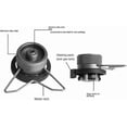 thumbnail image 3 of Dryer Rack Folding Wall Mount Clothes Hanger Laundry Room Hanger, 3 of 4