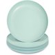 thumbnail image 1 of Platos de paja de trigo, irrompibles (menta, 20 cm, paquete de 6), 1 of 8